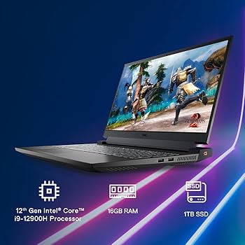 Dell G15-5521 Gaming Laptop,Intel Core i9-12900H Processor
